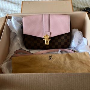 Louis Vuitton Clapton Damier Ebene Crossbody Bag